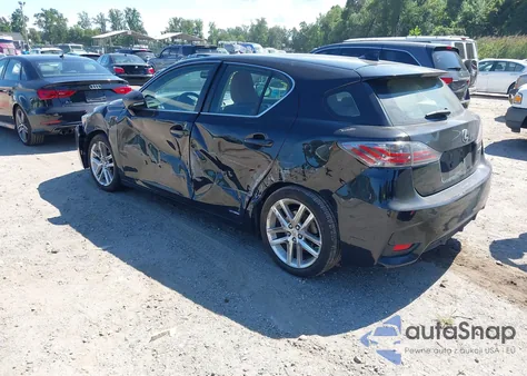 2016 Lexus Ct 200H из США, поврежденный, VIN JTHKD5BH1G2260532